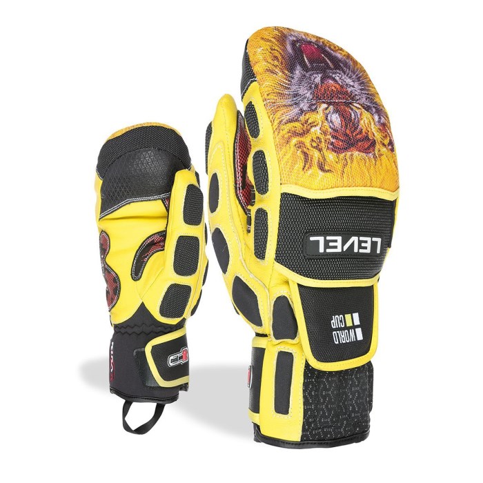 LEVEL WORLDCUP CF MITTEN GOLDENROD GLOVES