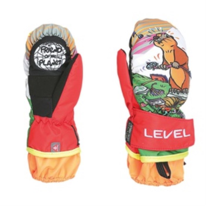 LEVEL GLOVES ANIMAL PK RAINBOW JUNIOR