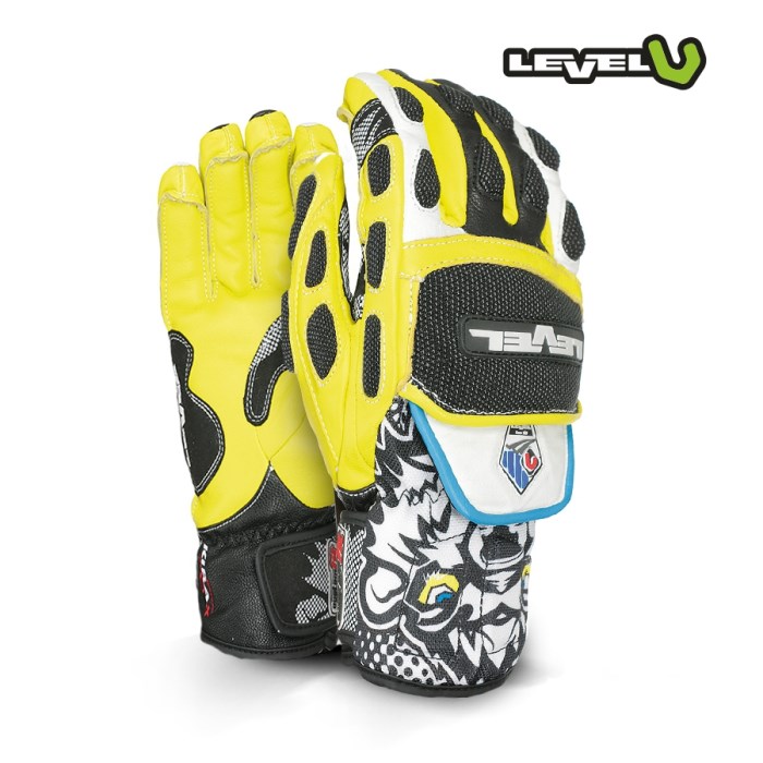 Level Glove WorldCup CF Black-Yellow