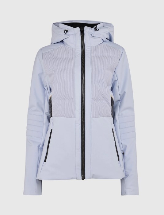 Clarice W Cord Ski Jacket - Icelandic Blue