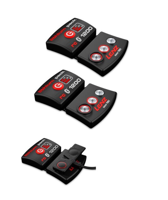 LENZ LITHIUM PACK RCB 1200 (EU/US)