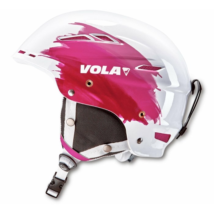 VOLA SKI PINK ART HELMET