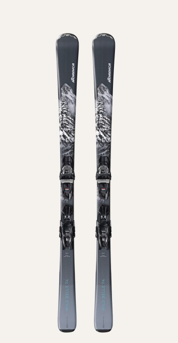 NORDICA WOMEN'S WILD BELLE 74 SKI + TP2 COMPACT 10 FDT BINDING